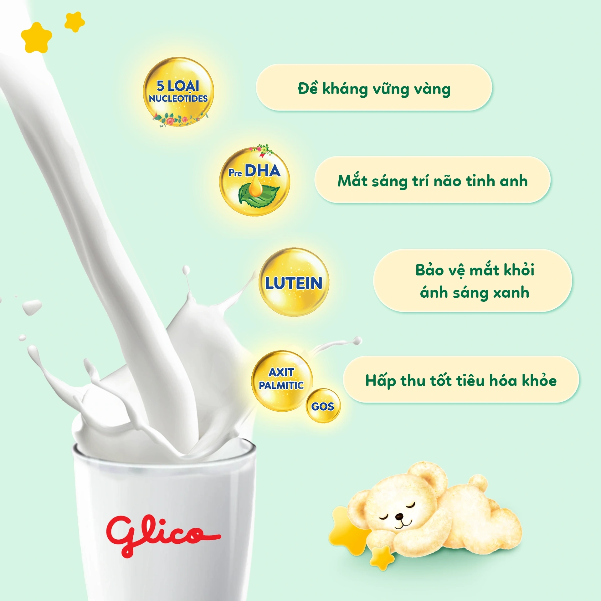 Glico ICREO Learning Milk (820g)